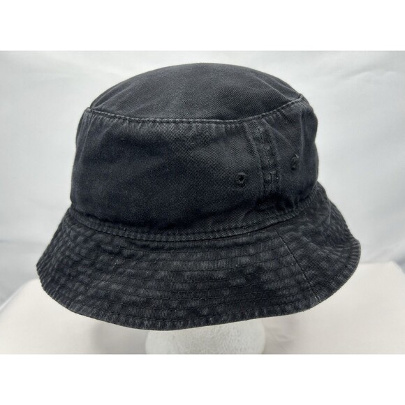 Thrasher Magazine Bucket Hat Embroidered Black Skater Egyptian Hieroglyphic S/M - Picture 5 of 12